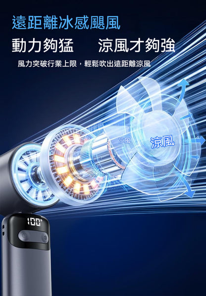 酷公館，高速冰敷，手持風扇，可折疊掛脖，桌面充電，戶外靜音，大風力，小風炮