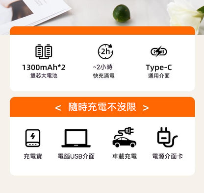 YANGZI/揚子，家用榨汁機，1300ML大容量，38葉刀，無線便攜，雙蓋鮮榨果汁