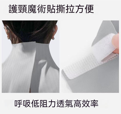 木沁，可喝水，玻尿酸全臉，護頸防曬口罩，臉基尼，防紫外線面罩，冰絲輕薄