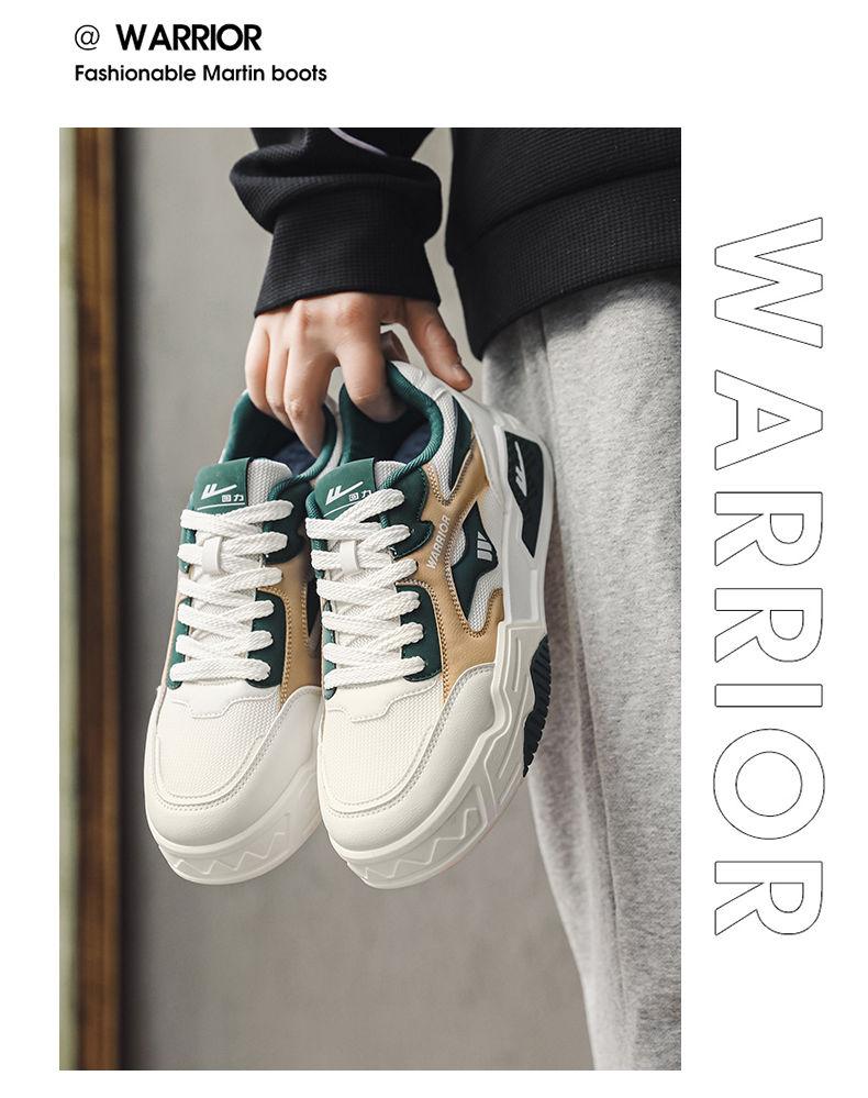 Warrior/回力，春夏，透氣板鞋，男鞋，時尚潮流鞋，百搭學生，休閑運動鞋，潮鞋