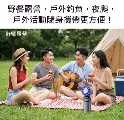 酷公館，高速冰敷，手持風扇，可折疊掛脖，桌面充電，戶外靜音，大風力，小風炮