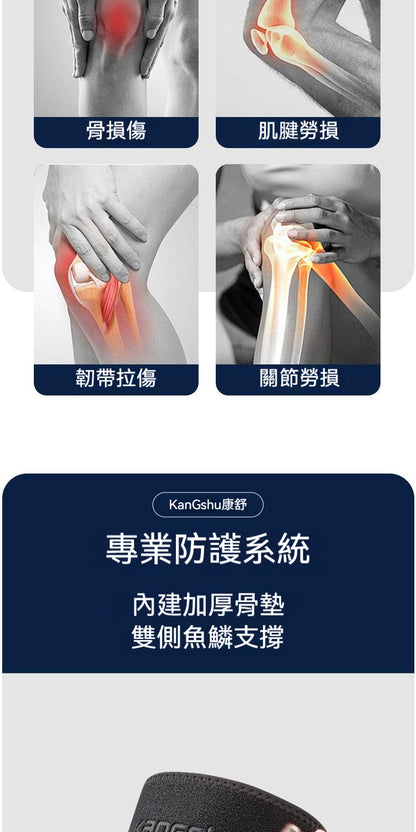 半月板護膝，男女通用，保暖透氣，不下滑，適合跑步，騎行運動保護