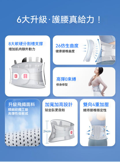 維德，護腰帶，腰部矯形器，突出護腰神器，腰椎測評，辦公家減壓