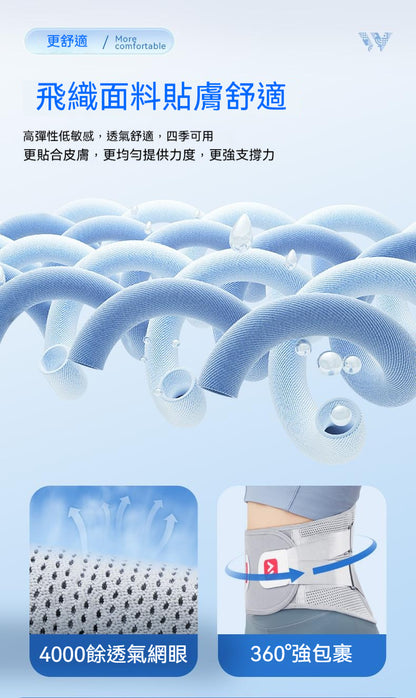維德，護腰帶，腰部矯形器，突出護腰神器，腰椎測評，辦公家減壓