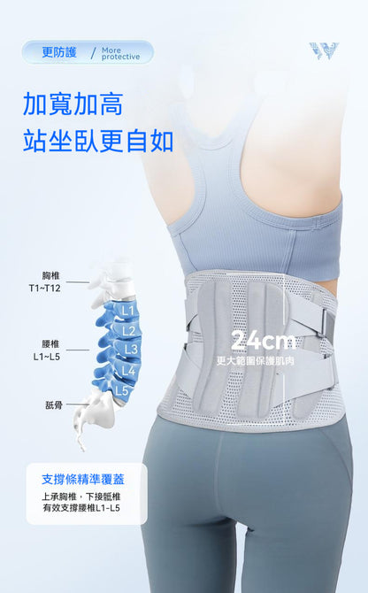 維德，護腰帶，腰部矯形器，突出護腰神器，腰椎測評，辦公家減壓
