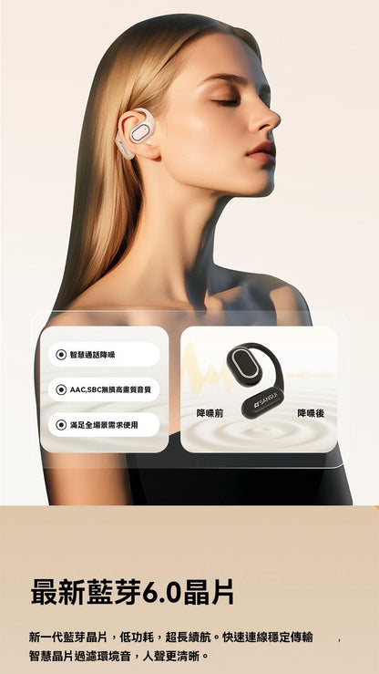 【限時降價】SANSUI_山水，2025年新款，W12，可外放，多語種，同聲傳譯翻譯，智慧耳機